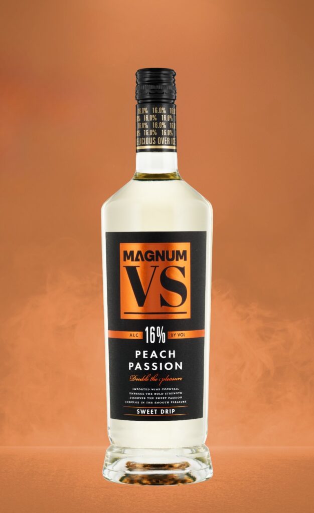 Magnum VS Peach Passion Bottle Shot